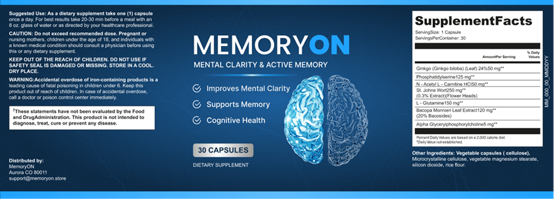 MemoryON Label Information